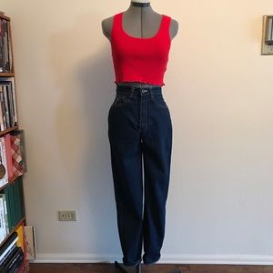 Vintage Rare Brittania High Waisted Jeans SZ 7